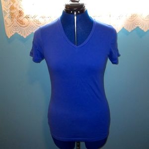 Faded Glory royal blue short sleeve tee %100 cotton